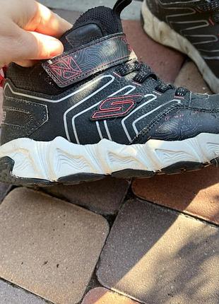 Дитячі термочеревики skechers all terrain waterproof / зимові кросівки скетчерс