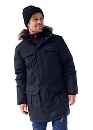 Зимова чоловіча парка пуховик mountain warehouse extreme, розмір xs/tp можна s (оригінал)