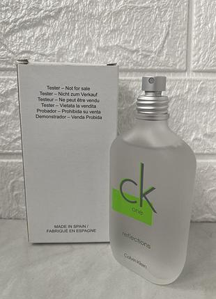 Ck one reflection 100 мл тестер туалетной воды унисекс 2