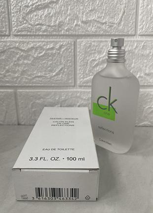 Ck one reflection 100 мл тестер туалетной воды унисекс 3