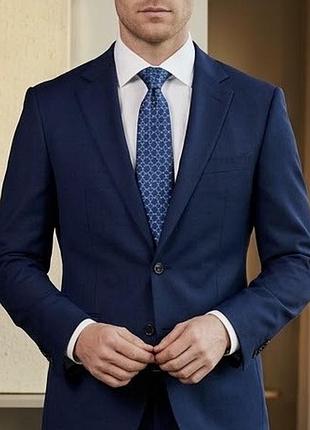 Коллекционный шелковый галстук lanvin paris x pictet bank 1805 (100% шелк, франция)