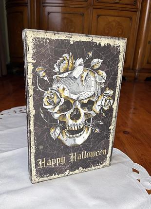 Шкатулка happy halloween декоративна для зберігання 8