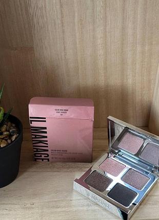 Тіні для повік il makiage color boss squad eyeshadow multi-dimensional 4-pan eye color palette-game changer