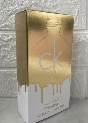 Ck one gold 200 мл туалетна вода унісекс