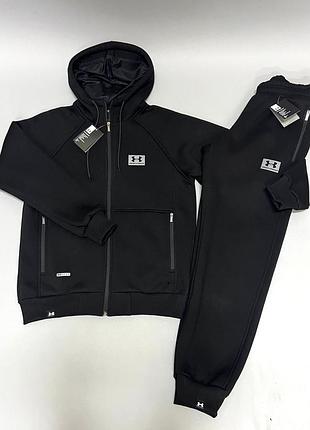 Спортивний костюм чоловічий under armour чорний