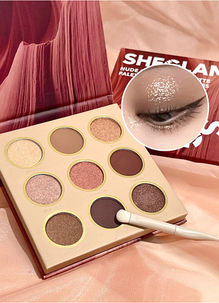 Палітра тіней для повік sheglam nude beginnings palette (6295)