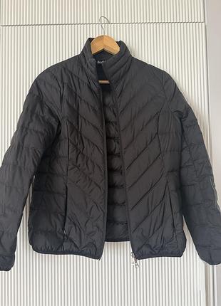 Куртка жіноча emporio armani чорна стьобана