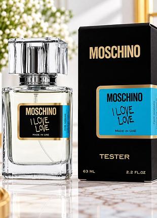Moschino i love love парфюм женский 63 мл