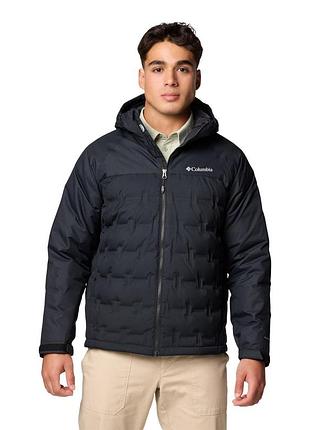 Пухова куртка columbia grand trek iii down hooded jacket (розмір xxlarge, колір black)