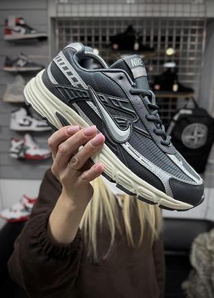 Термо кроссовки nike initiator найк инициатор темно-серые для мужчин теплые с мембраной gore tex