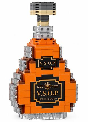 Конструктор 3d бутылка коньяка v.s.o.p. privilege 248 деталей
