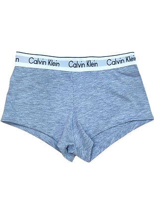 Жіночі трусики-шортики calvin klein сірі моломірять