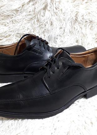 Кожаные туфли clarks, 42 размер 2