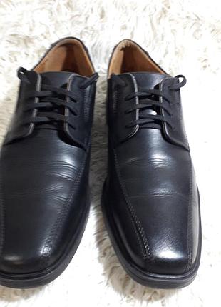 Кожаные туфли clarks, 42 размер 5