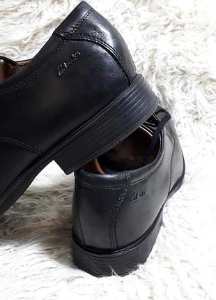 Кожаные туфли clarks, 42 размер 6