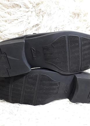 Кожаные туфли clarks, 42 размер 9