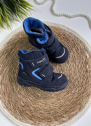 Чобітки зимові superfit core tex темно сині