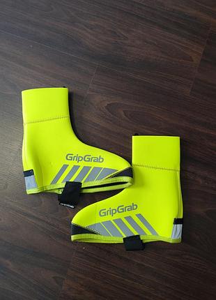 Велоодяг gripgrab бахіли жовті розмір 37
