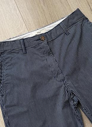 Штани жіночі m&s в смужку (розмір 36)