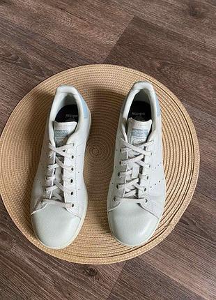 Кросівки жіночі adidas stan smith білі, розмір 37, довжина устілки 23.5 см, шкіра