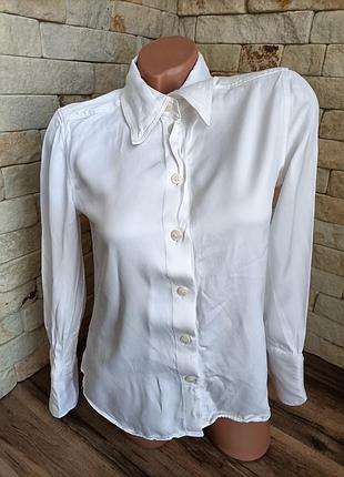 Белая блуза m zara