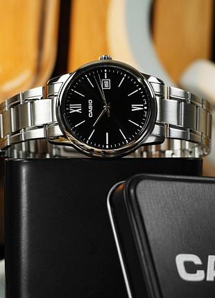 Чоловічий годинник casio mtp-v002d-1b3 2
