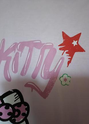 Hello kitty футболка батал 2