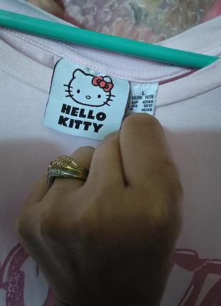 Hello kitty футболка батал 4