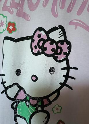 Hello kitty футболка батал 3