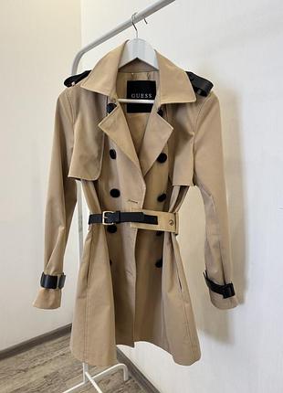 Тренч жіночий guess бежевий