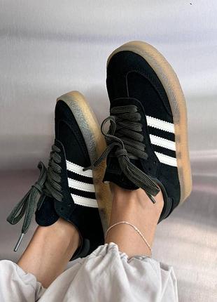 Кросівки унісекс adidas samba x ronnie fieg x clarks shadow green