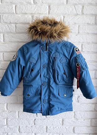 Alpha industries дитяча зимова парка куртка