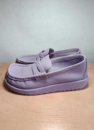 Кожаные лоферы at. kollektive 38р. 2