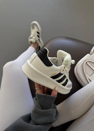Кроссовки adidas samba xlg white / black 9