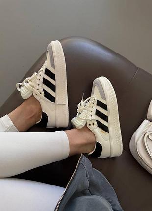 Кроссовки adidas samba xlg white / black 8