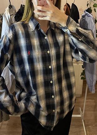 Сорочка універсальна ralph lauren у клітинку