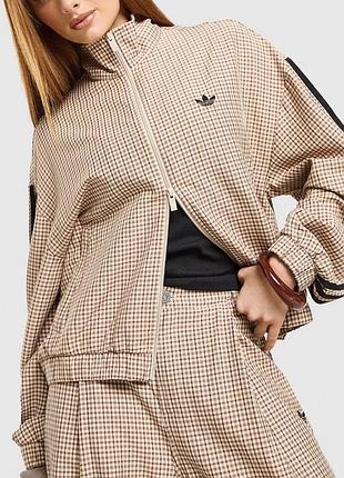 Адідас кофта в клітинку checks tartan