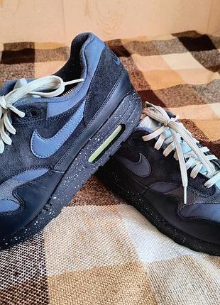 Кроссовки nike air max 1'blue gradient toe'