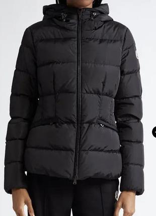 Пуховик жіночий moncler чорний