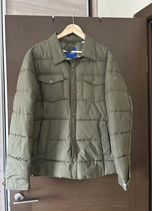 Куртка чоловіча jack&jones стьобана хакі