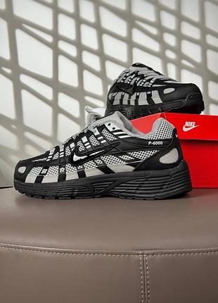 Водонепроникні кросівки nike p-6000 gtx black ash grey