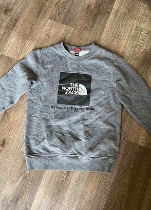 Підлітковий світшот, утеплена кофта the north face 146-152 11/12/13 років
