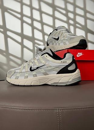 Водонепроникні кросівки nike p-6000 gtx beige white black