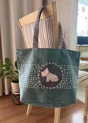 Сумка- шопер radley 💚💙🌺