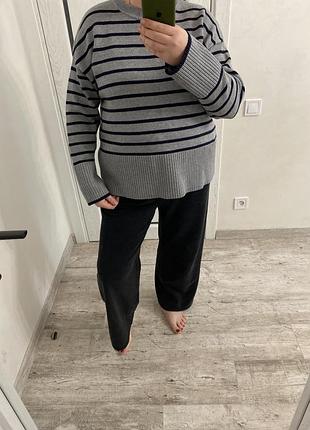 Теплий модний щільний джемпер 50-52 р zara