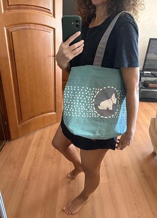 Сумка- шопер radley 💚💙🌺 7