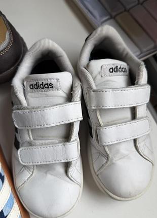 Кросівки для дітей adidas білі, розмір 27