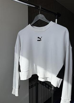 Світшот жіночий puma білий розмір s