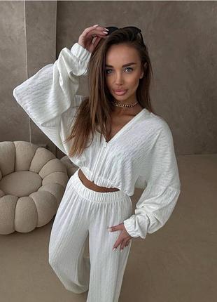 Спортивний костюм ангора косичка