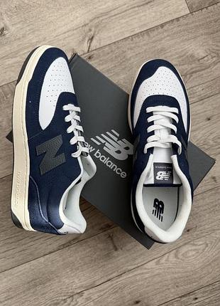 Кросівки чоловічі new balance bb80 білі з синім 44-45р (устілка 29.5см)